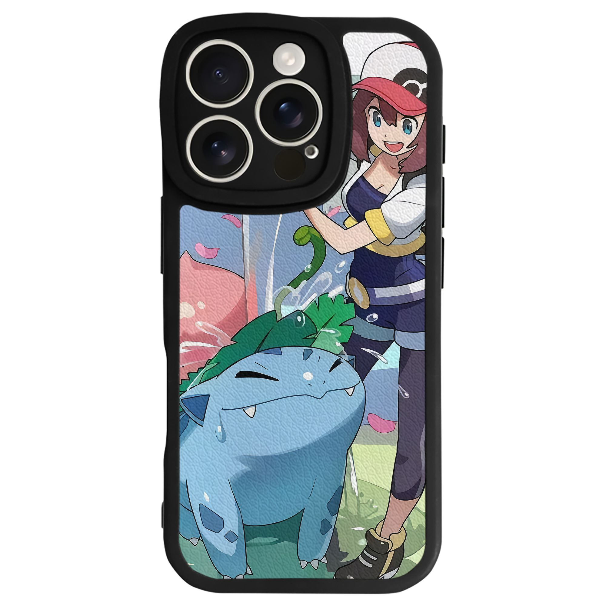 （画像用） ポケットモンスター Pokémon 【iPhone 16シリーズ対応】シリコンスマホケース（レザー調） 材質：シリコン